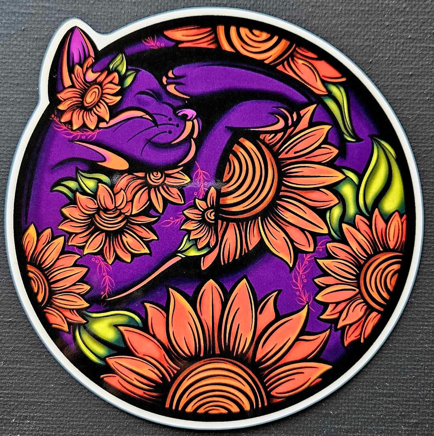 Cat Distibution System Sticker-Halloween