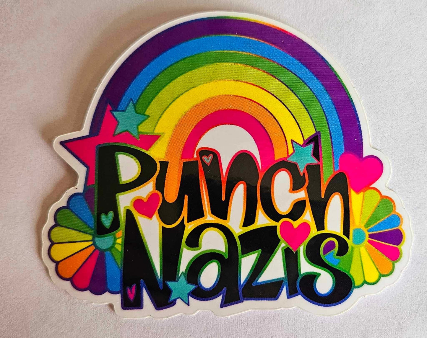 Punch Sticker-Rainbow