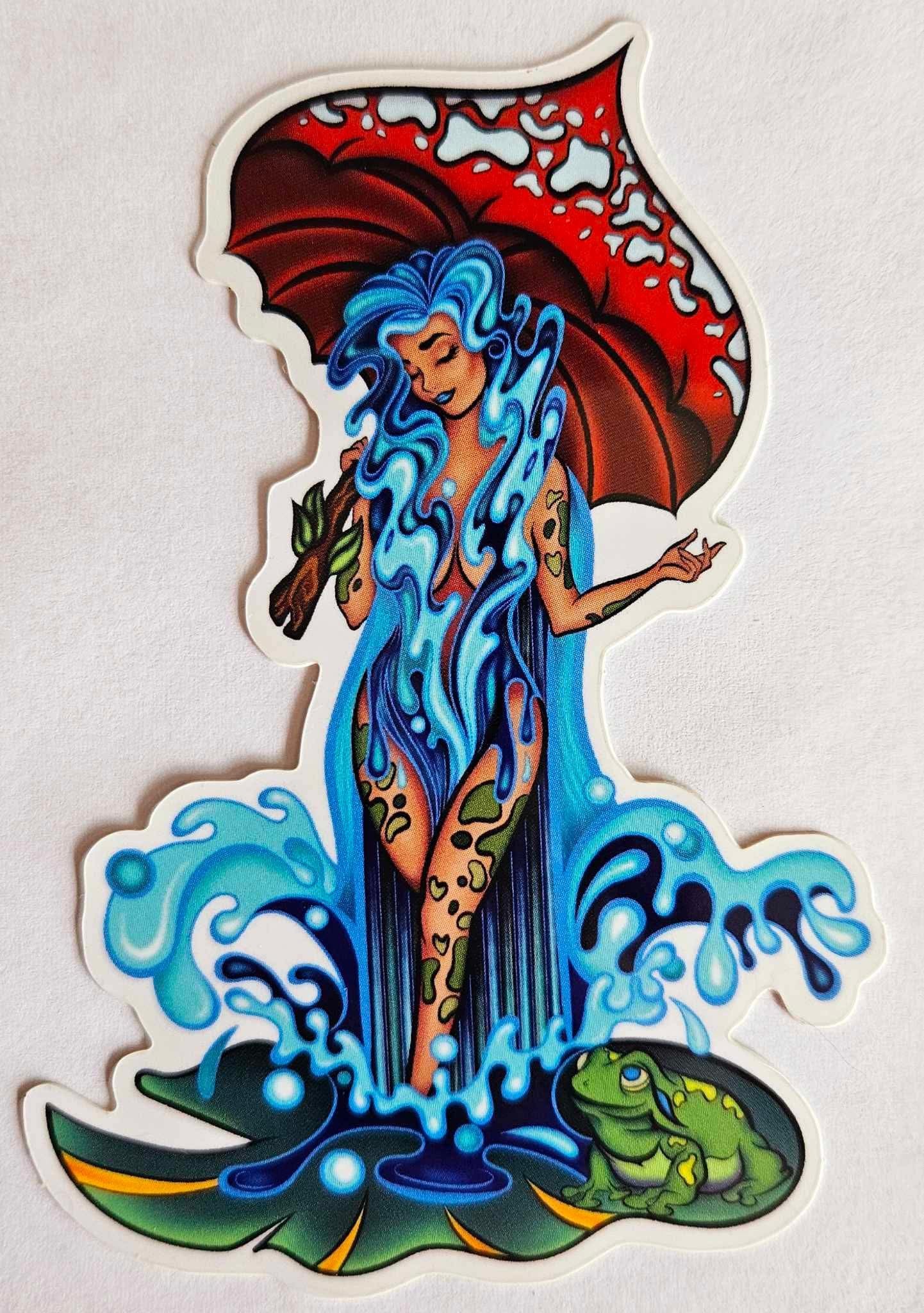 Flow of the Woods Sticker