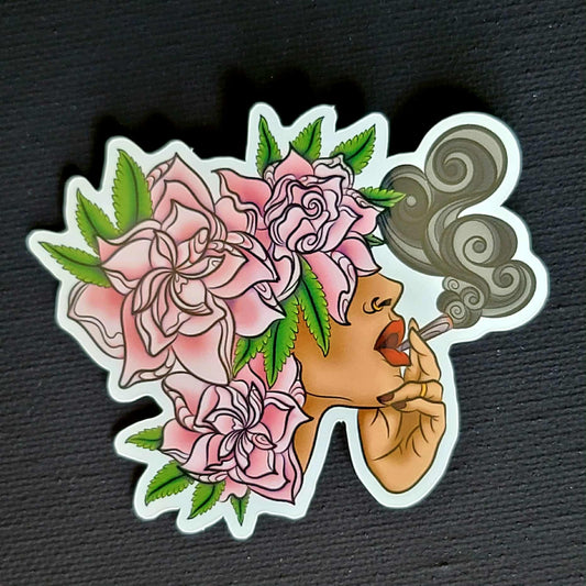 Gardenia Sticker